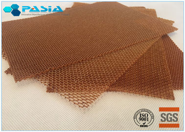 中国 軽量の炎- Benzoxazineの樹脂が付いている抑制Aramidの蜜蜂の巣のパネル サプライヤー