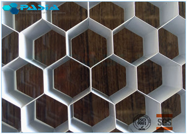 中国 12mmの高さのフラット パネル可聴周波企業のためのアルミニウム蜜蜂の巣のコア ボード サプライヤー