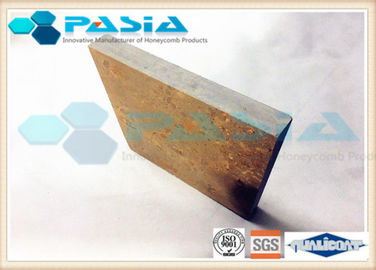 中国 商業オニックスの石はパネル、軽量の大理石のパネルの新しい建築材料に直面しました サプライヤー