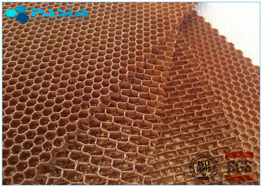 中国 Benzoxazineの樹脂のAramidの蜜蜂の巣のパネルのレードームの使用高温抵抗 サプライヤー