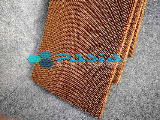 中国 Commercial Nomex Aramid Curved Honeycomb Core for Sporting Goods サプライヤー