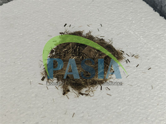 中国 Heat Resistance Anti-friction Basalt Fiber Chopped Strands of 3 mm Chopping Length サプライヤー