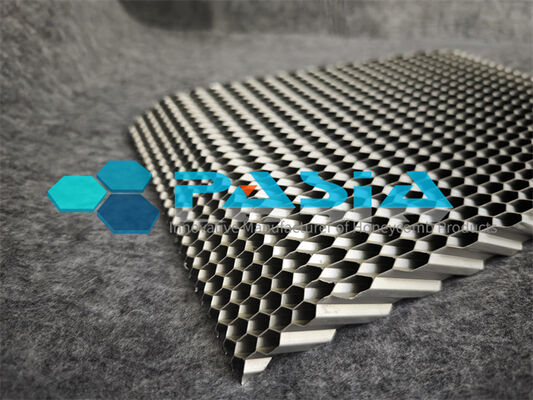 中国 High Specific Surface Area Angled Aluminum Honeycomb Core For Air Purification サプライヤー