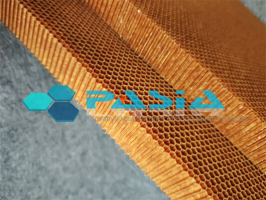 Flex Core Aramid Honeycomb for Three D Shaped Parts Requiring Insulation and Non Conductivity サプライヤー