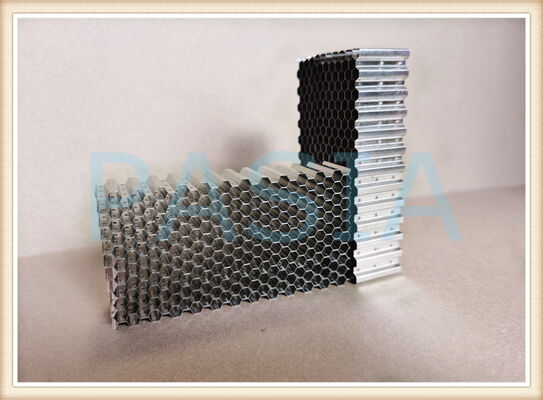 High Temperature Tolerance Low Pressure Drop EMI Shielding Stainless Steel Honeycomb Air Flow Straightener for Engine Intake Testing サプライヤー